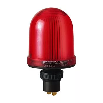 Werma 21610000 Permanent Beacon EM 12-48VAC/DC RD