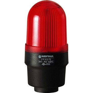 Werma 21912055 Flashing Beacon RM 24VDC RD