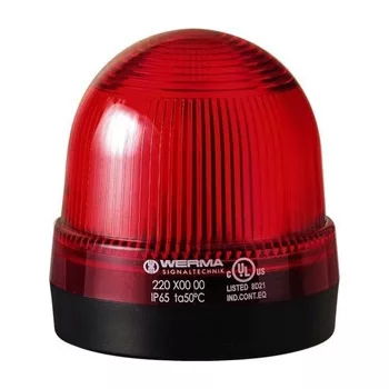 Werma 22110068 LED Perm. Beacon BM 230VAC RD