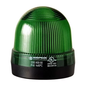 Werma 22120075 LED Perm. Beacon BM 24VAC/DC GN
