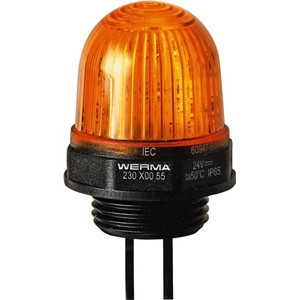 Werma 23030054 LED Perm. Beacon EM 12VDC YE