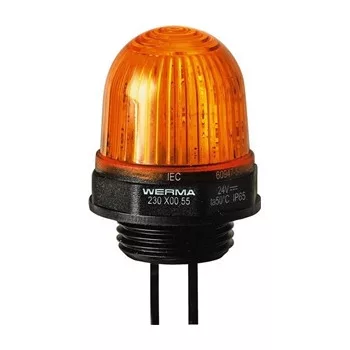 Werma 23030055 LED Perm. Beacon EM 24VDC YE