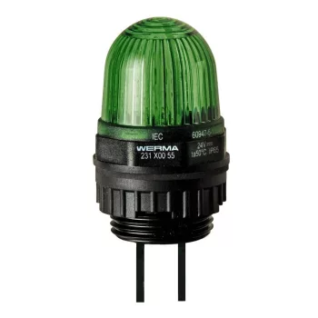Werma 23120055 LED Perm. Beacon EM 24VDC GN