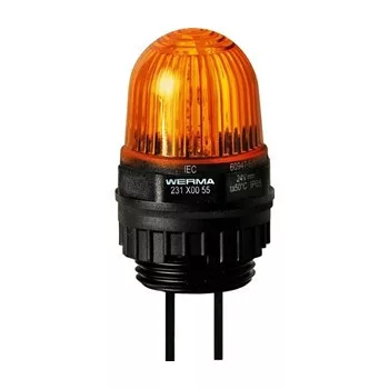 Werma 23130068 LED Perm. Beacon EM 230VAC YE