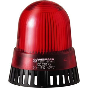 Werma 42011075 LED Buzzer BM Contin/pulse 24VAC/DC RD