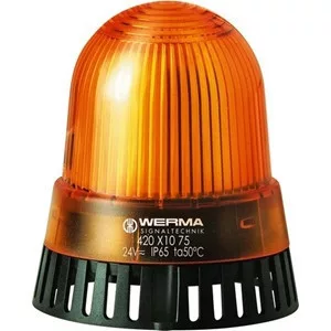 Werma 42131075 Buzzer/Flash BM Contin/pulse 24VAC/DC YE