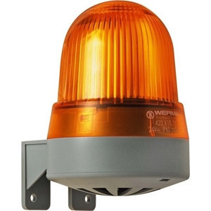 Werma 42231075 LED Buzzer WM Contin/pulse 24VAC/DC YE