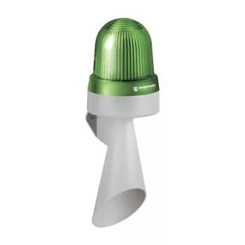 Werma 43520075 LED Horn WM Contin. tone 24VAC/DC GN