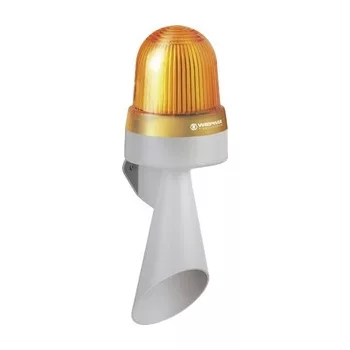 Werma 43530075 LED Horn WM Contin. tone 24VAC/DC YE