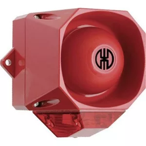Werma 43901055 Flash/Sounder WM 32 tne 9-60VDC RD/RD