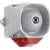 Werma 43911055 Flash/Sounder WM 32 tne 9-60VDC GY/RD