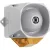 Werma 43913055 Flash/Sounder WM 32 tne 9-60VDC GY/YE