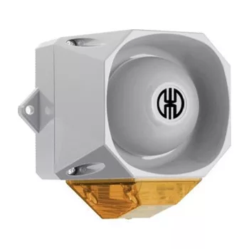 Werma 43913068 Flash/Sounder WM 32 tne 115-230VAC GY/YE