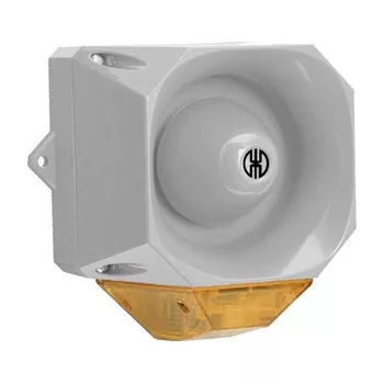 Werma 44113068 Flash/Sounder WM 32 tne 230VAC GY/YE