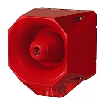 Werma 44201068 Flash/Sounder WM 42 tne 115-230VAC RD/RD