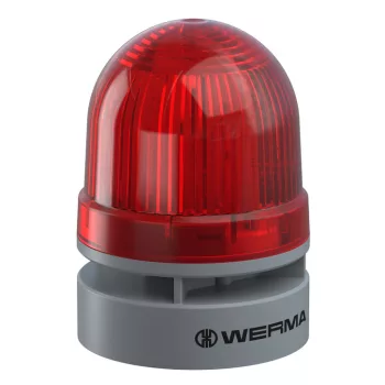 Werma 46012075 Mini TwinFLASH Combi 24VAC/DC RD