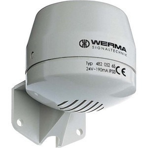 Werma 48205255 Signal horn WM Contin. tone 24VDC GY