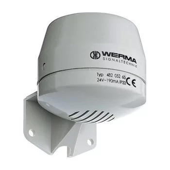 Werma 48205265 Signal horn WM Contin. tone 24VAC GY
