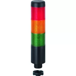 Werma 69921075 K37 plug EM Pulse tone 24VAC/DC GN/YE/RD