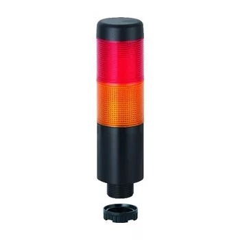 Werma 69923075 K37 plug EM Pulse tone 24VAC/DC YE/RD