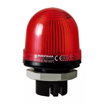 Werma 80210055 Flashing Beacon EM 24VDC RD