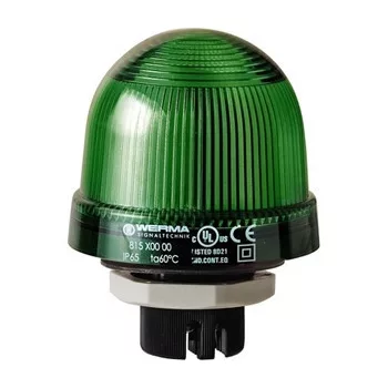Werma 81620055 LED Perm. Beacon EM 24VAC/DC GN