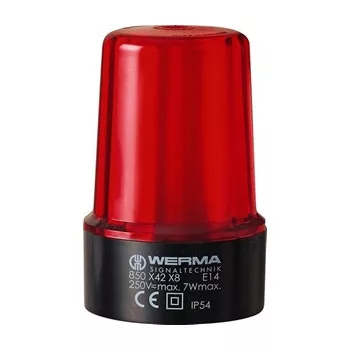 Werma 85010008 Permanent Beacon BM 12-230VAC/DC RD