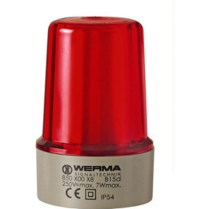 Werma 85010038 Permanent Beacon BM 12-230VAC/DC RD