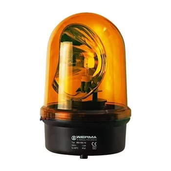 Werma 88330068 Rotating Mirror Beacon BM 230VAC YE