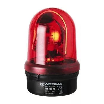 Werma 88510054 Rotating Mirror Beacon BM 12VDC RD