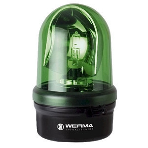 Werma 88521054 Rotating Mirror Beacon RM 12VDC GN