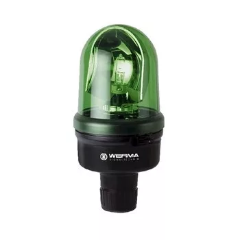 Werma 88521075 Rotating Mirror Beacon RM 24VAC/DC GN