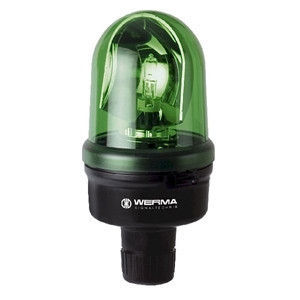 Werma 88521075 Rotating Mirror Beacon RM 24VAC/DC GN