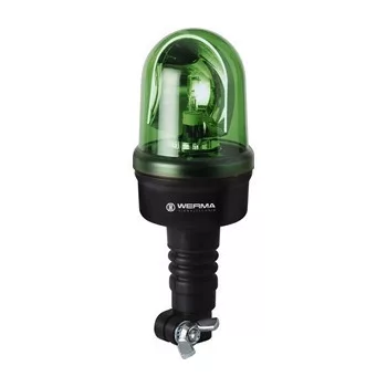 Werma 88522054 Rotating Mirror Beacon RM 12VDC GN