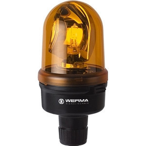 Werma 88531054 Rotating Mirror Beacon RM 12VDC YE