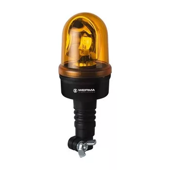 Werma 88532054 Rotating Mirror Beacon RM 12VDC YE
