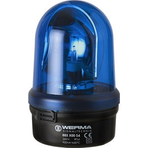 Werma 88550054 Rotating Mirror Beacon BM 12VDC BU