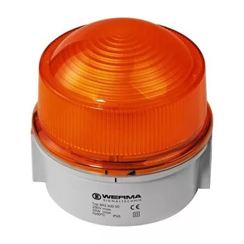Werma 89730055 Double Flash Beacon BWM 24VDC YE
