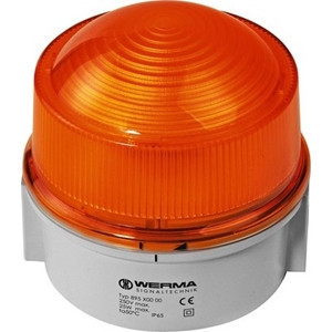 Werma 89730068 Double Flash Beacon BWM 230VAC YE