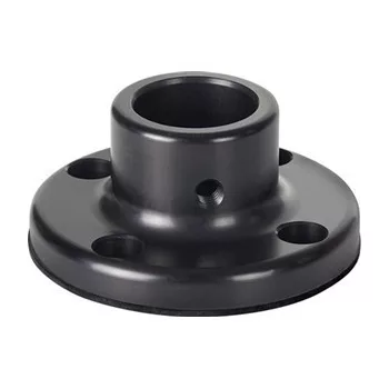 Werma 97584091 Base for tube D25mm, metal BK