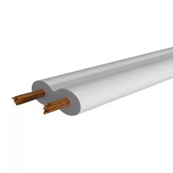 MZSL (H03VH-H) 2x0,75 mm² fehér sodrott réz kábel 100 fm