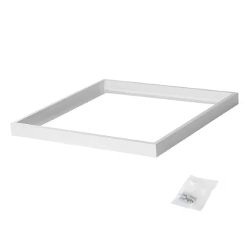   ÚJRACSOMAGOLT Kanlux 27613 ADTR 6060 W acéllemez kiemelő keret 600x600x45 fehér színben (Kanlux 27613)