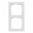 ÚJRACSOMAGOLT Legrand SUNO 721502 2-es fehér keret, vízszintes és függőleges elhelyezéssel, IP20