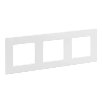   ÚJRACSOMAGOLT Legrand Niloé Step 863193 3-as keret, fehér (Legrand 863193)