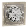 ÚJRACSOMAGOLT Schneider Electric Asfora EPH0100123 egypólusú kapcsoló (101), bézs burkolattal, kerettel, süllyesztett 10A 250V ( EPH0100123 ).