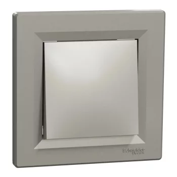   ÚJRACSOMAGOLT Schneider Electric Asfora EPH0100169 egypólusú kapcsoló (101), bronz burkolattal. keret nélkül, süllyesztett 10A 250V ( EPH0100169 ).