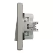 ÚJRACSOMAGOLT Schneider Electric Asfora EPH0100169 egypólusú kapcsoló (101), bronz burkolattal. keret nélkül, süllyesztett 10A 250V ( EPH0100169 ).