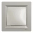 ÚJRACSOMAGOLT Schneider Electric Asfora EPH0100169 egypólusú kapcsoló (101), bronz burkolattal. keret nélkül, süllyesztett 10A 250V ( EPH0100169 ).