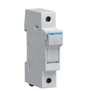 Hager napelemes 1000V DC olvadóbiztosítós szakaszolók és olvadóbiztosítók (10x38)