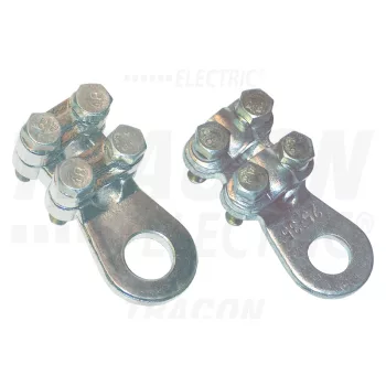 Csavarozható réz lemezsaru